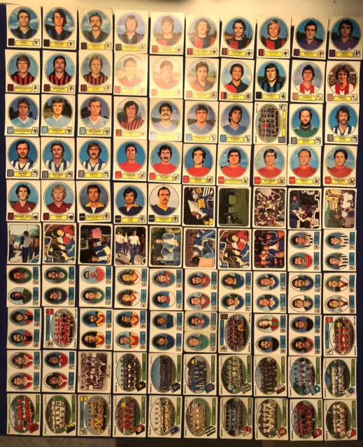 Panini Calciatori 1977-78 - lotto 100 figurine diverse