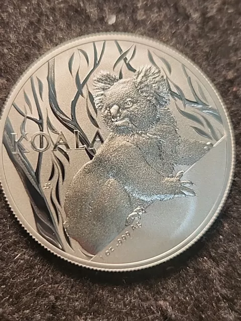 2024 1 Oz Silver KOALA Bullion Coin In Capsule- Royal Australian Mint.