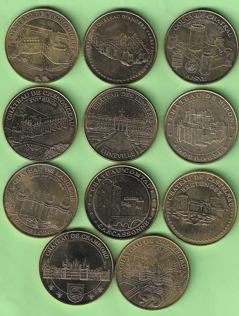 61Yv8  A Saisir Medailles  Jetons Touristiques  Lot 11  Jetons  Monnaie De Paris