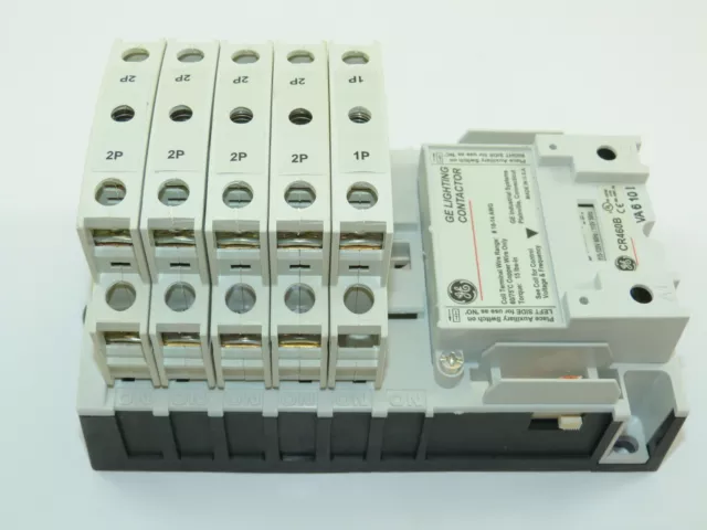 GE CR463L90AJA Electricity Held Lighting Contactor 120v Coil 9 N.O. Poles NEW