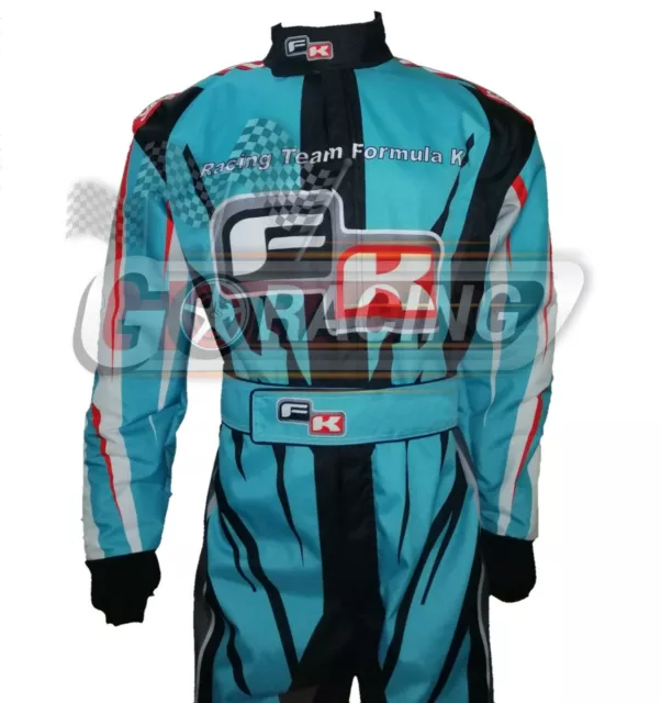 Formula K Go Kart Race Suit Pack, Tuta Go Kart Abbigliamento, Tute Kart FK