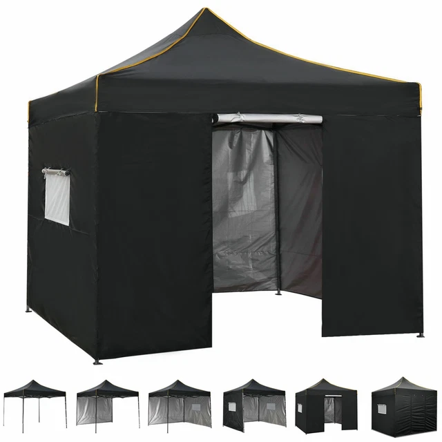 Anti-UV Pavillon 3x3/3x4/3x4,5/3x6/3x9m Faltpavillon Stabil Winterfest Garten DE