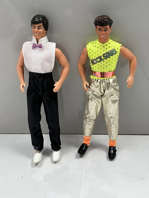 BARBIE KEN DOLL Derek Hot Rockin Fun Rockers Crystal Ken Bundle