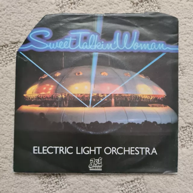 ELECTRIC LIGHT ORCHESTRA (ELO) 7 Purple 45 SWEET TALKIN' WOMAN