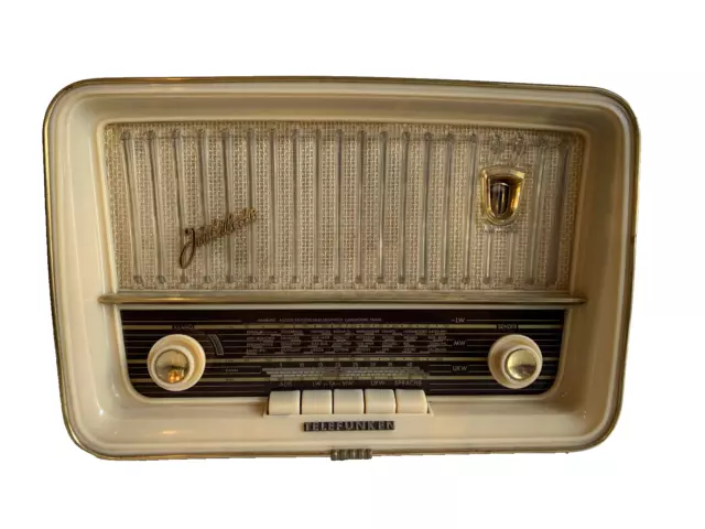 Telefunken Jubilate 9 Röhrenradio Bj. 1958-1959 Vintage