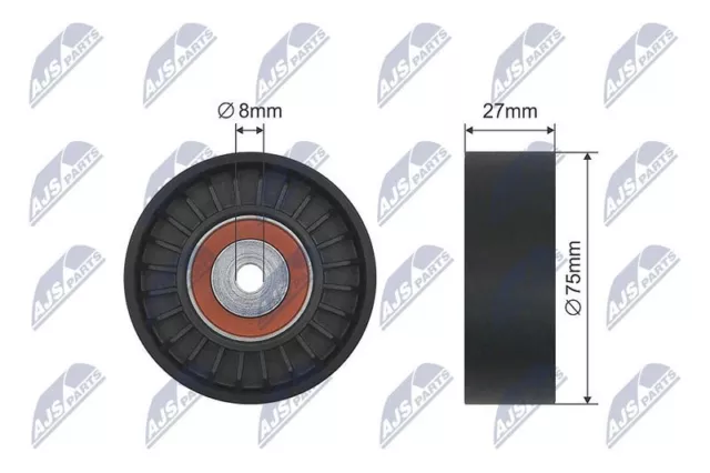 Poulie-Tendeur Courroie Trapézoïdale Pour Audi A6 A6 Avant