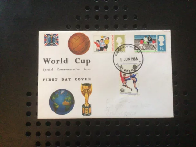 GB FDC 1966- Football World Cup