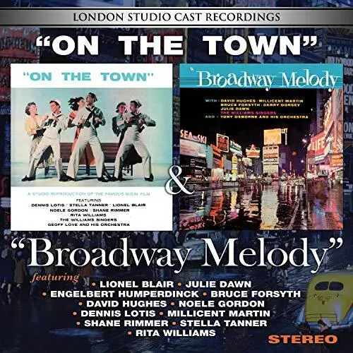 London Studio Cast Recording On the Town / Broadway Melody CD NEW