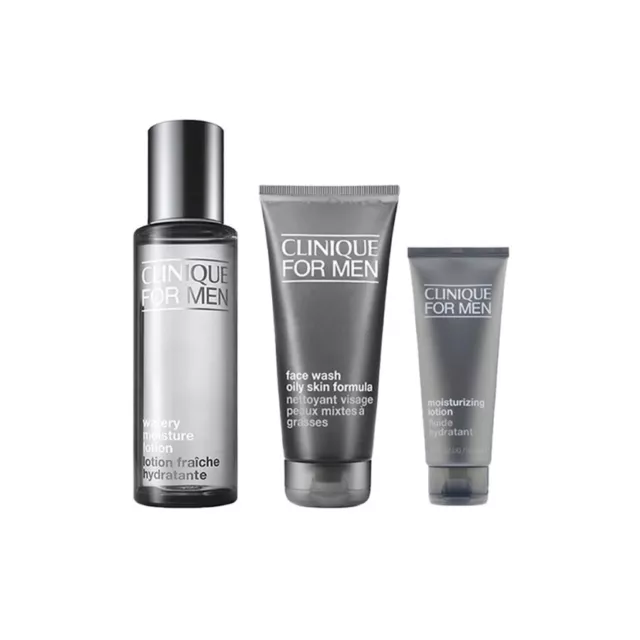 CLINIQUE FOR MEN Set of 3 Bundle 200ml + 200ml + 100ml - Brand New