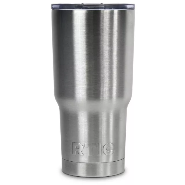 Rtic 30 Oz Stainless Steel Tumbler Travel Hot Cold Beverage Mug Cup Lid 2015