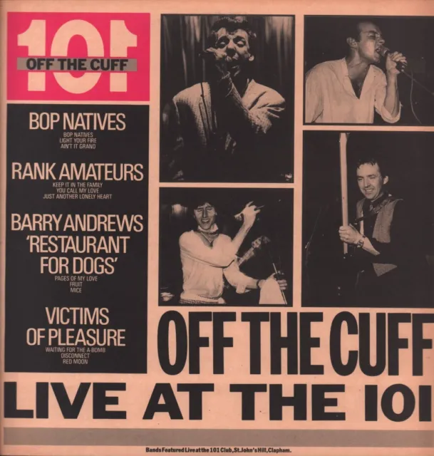 Verschiedene - Off The Cuff Live At The 101 - gebrauchte Vinyl-Schallplatte - G326z