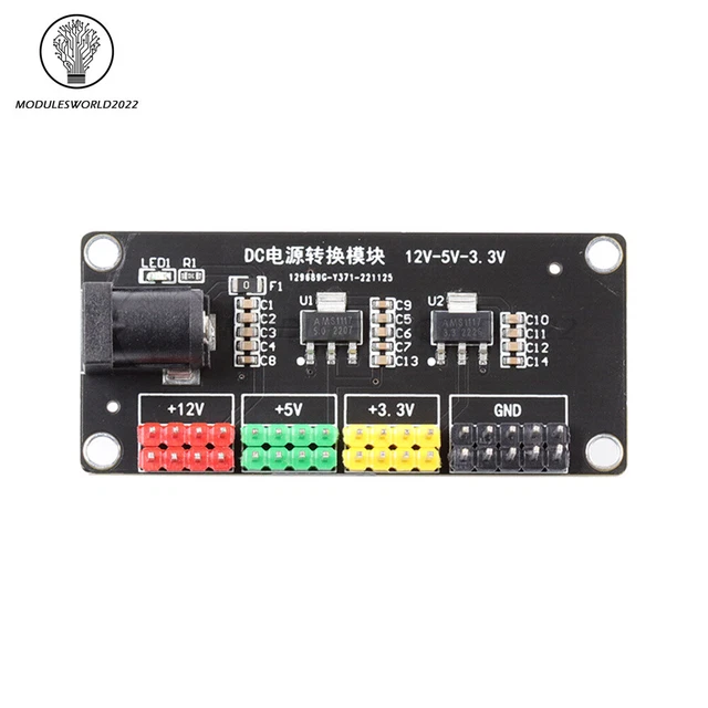 DC-DC 12V TO 3.3V 5V 12V Step Down Power Supply Module Multi Output Voltage