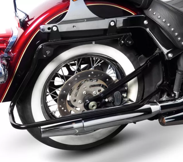 Support de valise latérale pour Harley-Davidson Softail 1986-2017 3