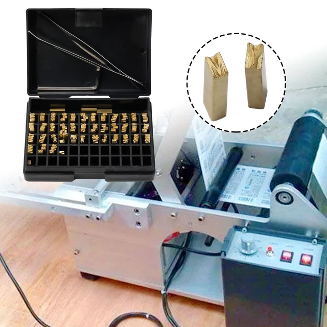 Word Grain Coding Machine Electric Ribbon Coding Machine Letter Hot Stamping