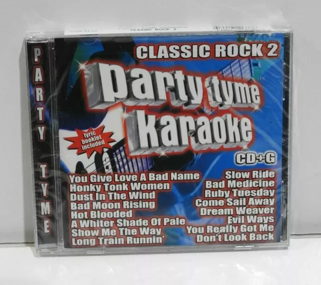 Various Artists - Party Tyme Karaoke: Classic Rock, Vol. 2 [CD]