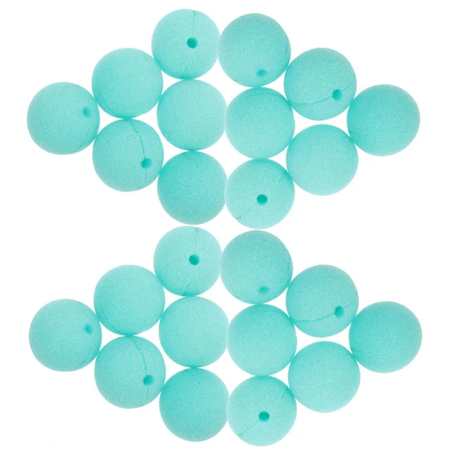 40 Pcs Nez Éponge De Fête Nez De Clown Éponges Roses Provisions