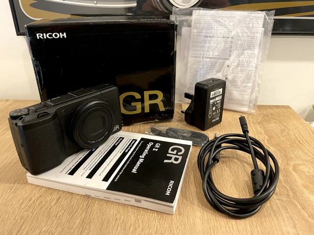 Ricoh GR II Compact Digital Camera 16.2MP APS-C
