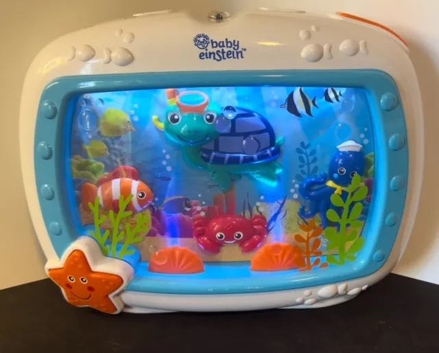 Baby Einstein Sea Dreams Soother Crib Toy Complete Tested & Working