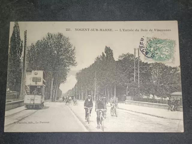 CPA - 94 - Nogent-sur-Marne - L'Entrance du Bois de Vincennes