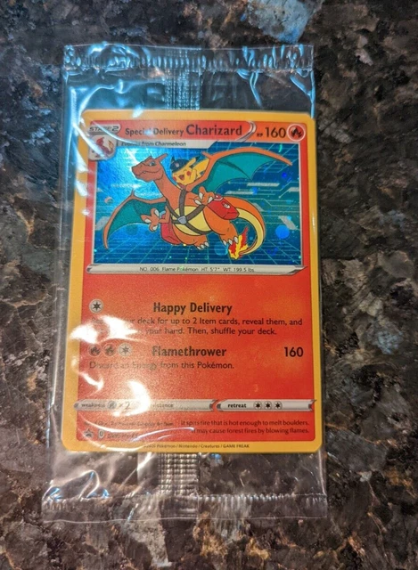 SPÉCIAL LIVRAISON CHARIZARD Promo Carte Swsh 075 Pokemon Centre ...