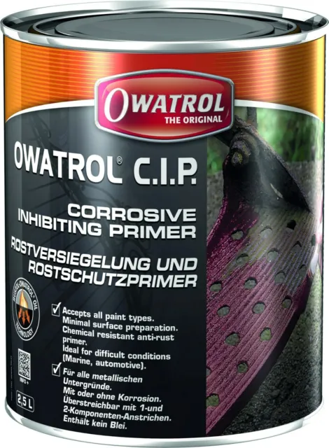 Owatrol CIP Rostversiegelung C.I.P. 750 ml Rostschutz Grundierung Eisen Stahl