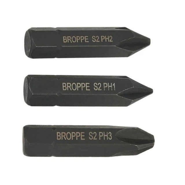 Tournevis à Main Croix – Lot De 3 Embouts, Outil Multifonction WJZE1N87