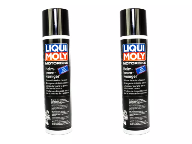 Liqui Moly Moto Casque Intérieur Nettoyant 2 Pièce Á 300 ML