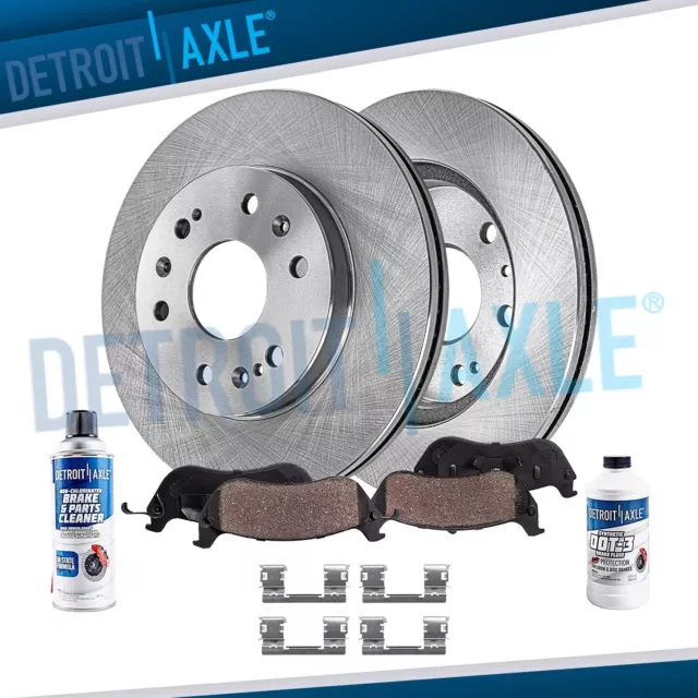 Front Brake Rotors Ceramic Pads for GMC Chevy Silverado Sierra 1500 Tahoe Yukon