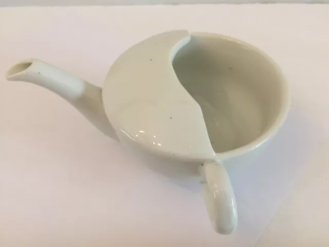 Invalid Feeder Cup  White Porcelain