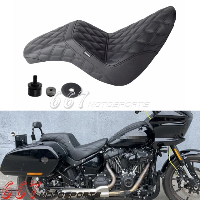 Harley Rider Pad FOR HARLEY LOW Rider ST FXLRST FXLRS 2018-2024 Motorcycle Gel Pad 2-UP ...