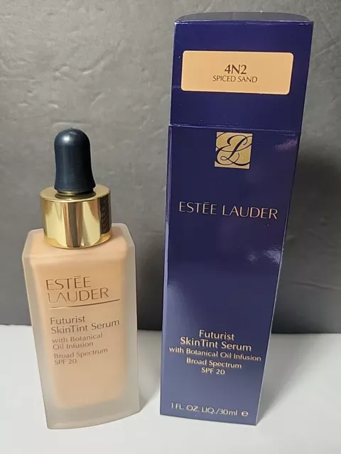 ESTEE LAUDER Futurist Skin Tint Serum SPF20  4N2 SPICED SAND *NIB*