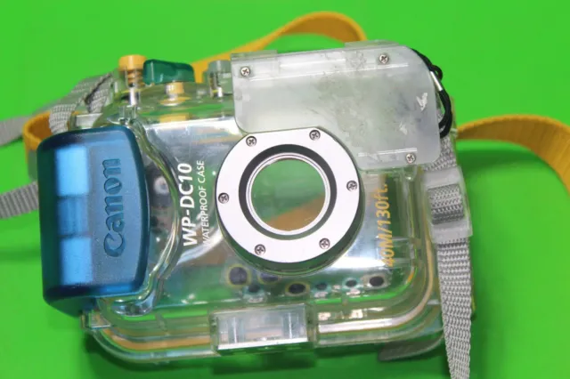 Funda protectora impermeable para cámara Canon WP-DC10 buceo nadando bajo el agua
