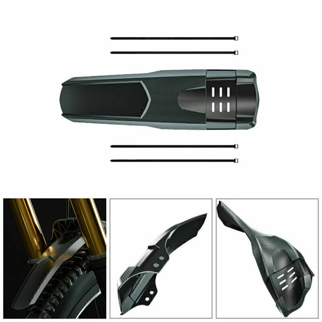 Kit De Garde-Boue Vélo-Noir Pour VTT Et Vélos De Route - JINZDASU