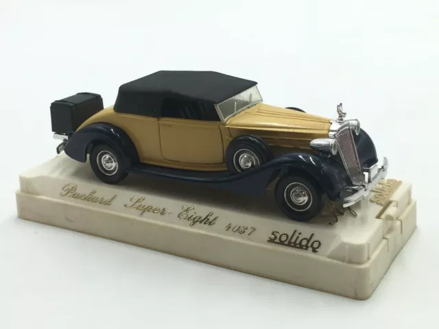 1/43 Solido Packard Super Eight 4037 Solido Âge D'or Livraison Domicile