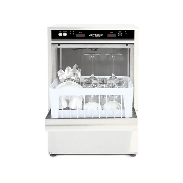 Jet-Tech F-16DP 20" Door Type Undercounter Glasswasher, High Temp, 24 Racks P...