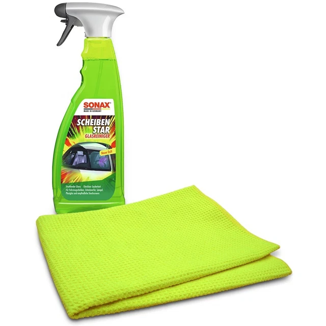 750ml SONAX PULITORE DISCHI STAR DETERGENTE VETRO + CIALDA GIGANTE