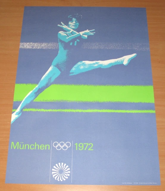 Fanion Officiel Des Jeux Olympiques De Munich 1972 - Olympiastadt