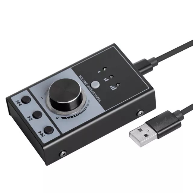 Sound Card Computer Multi Media Volume Controller Audio Interface for PC3439