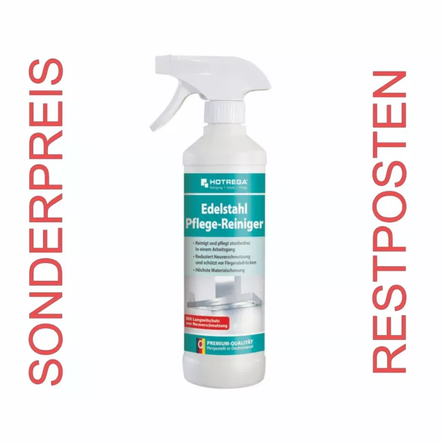 Hotrega Edelstahl Pflege-Reiniger 500Ml - Sonderpreis, Restposten