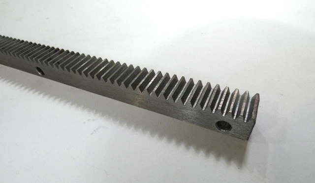 Rack | steel C45 | module 1.5 | length 800 mm | 4 cross holes
