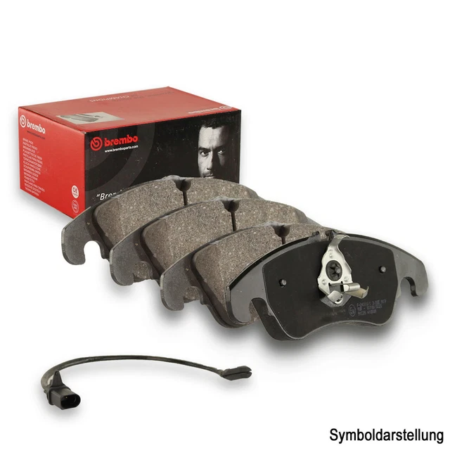 BREMBO BREMSBELÄGE BREMSBELAGSATZ Bremsklötze Hinten P 56 046 EUR 24,79 ...