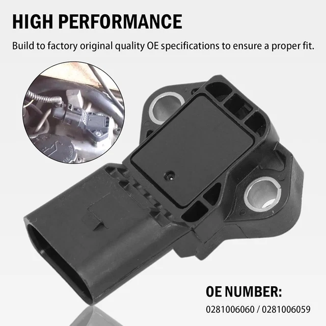 Capteur MAP 4 Bars Référence 0281006059 - Pour Audi VW Seat 1.4/2.0 TDI - Neuf D'origine RA