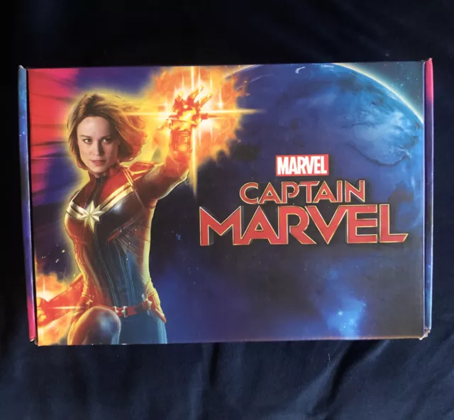 Culturefly Captain Marvel collector's box Target exclusive (cap, fanny pack) New