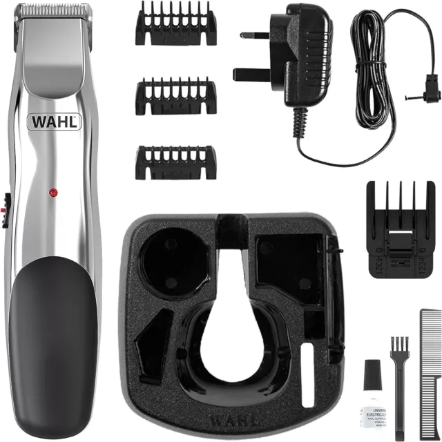 Wahl Groomsman Rechargeable Beard Trimmer, Beard Trimmers Men, Stubble Trimmer,