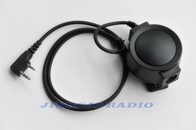 Z-Tactical Headset Big Round PTT Cable for Kenwood Puxing Wouxun Baofeng Radio