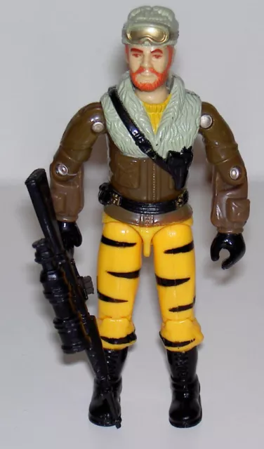 G.i.joe 1988 Tiger Force Frostbite Loose + 100% Complete Cobra Gi Joe