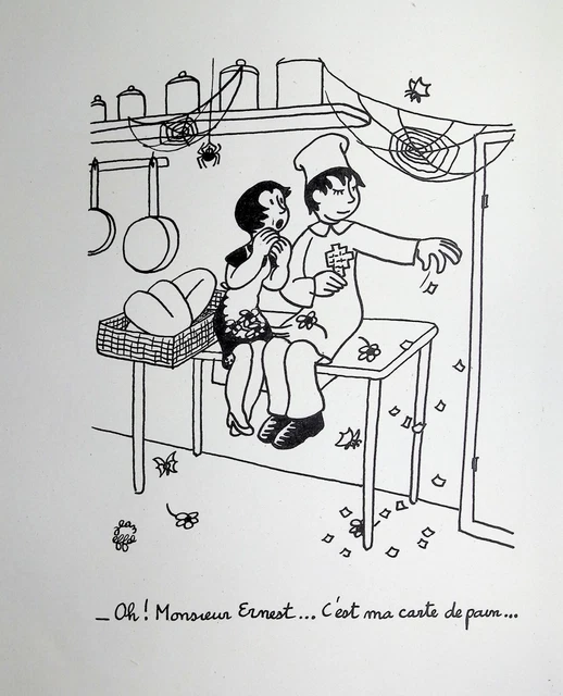 Livre "Turelune Le Cornepipeux" Par EFFEL - Illustrations Au Pochoir - Édition 1943