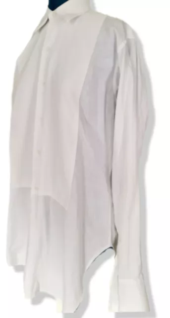 Vintage White Shirt formal Rocola London 1970s Cotton 70s dress shirt 2