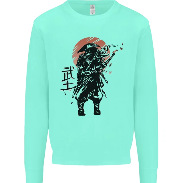 Felpa maglione Samurai Sun MMA Warrior da uomo 5