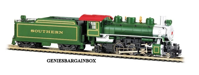 HO BACHMANN SOUTHERN 2-6-2 PRAIRIE LOCOMOTIVE WITH SMOKE New in Box 51504